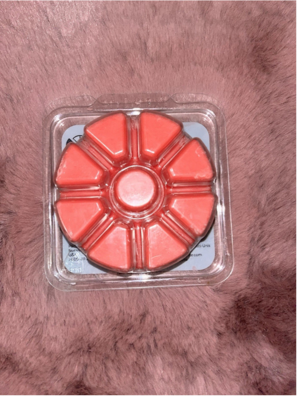PartyLite Forbidden Fruits Melts Tart Warmer Scent Apricot Amour